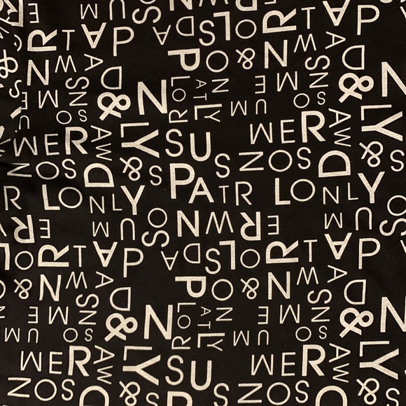 (HP)ASOS X Only & Sons oversize t-shirt with letter print in black - Picture 5 of 8